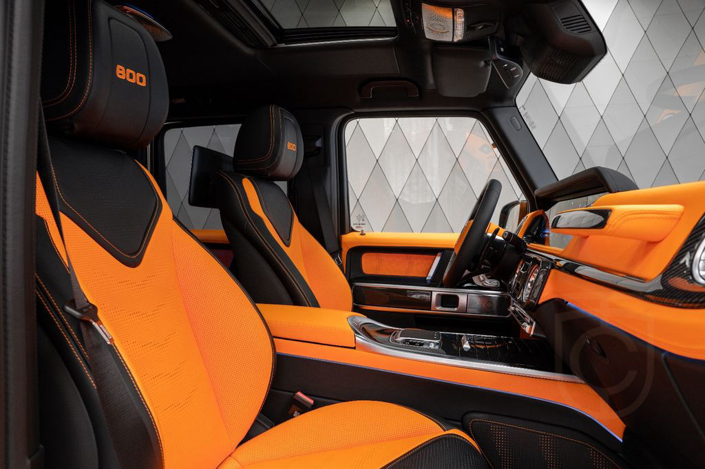 Mercedes-Benz G 63 AMG 2025 BRABUS G 800 GREY/ORANGE