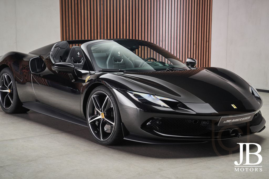 Ferrari 296 GTS Nero Daytona LIFT JBL CARBON SURROUND
