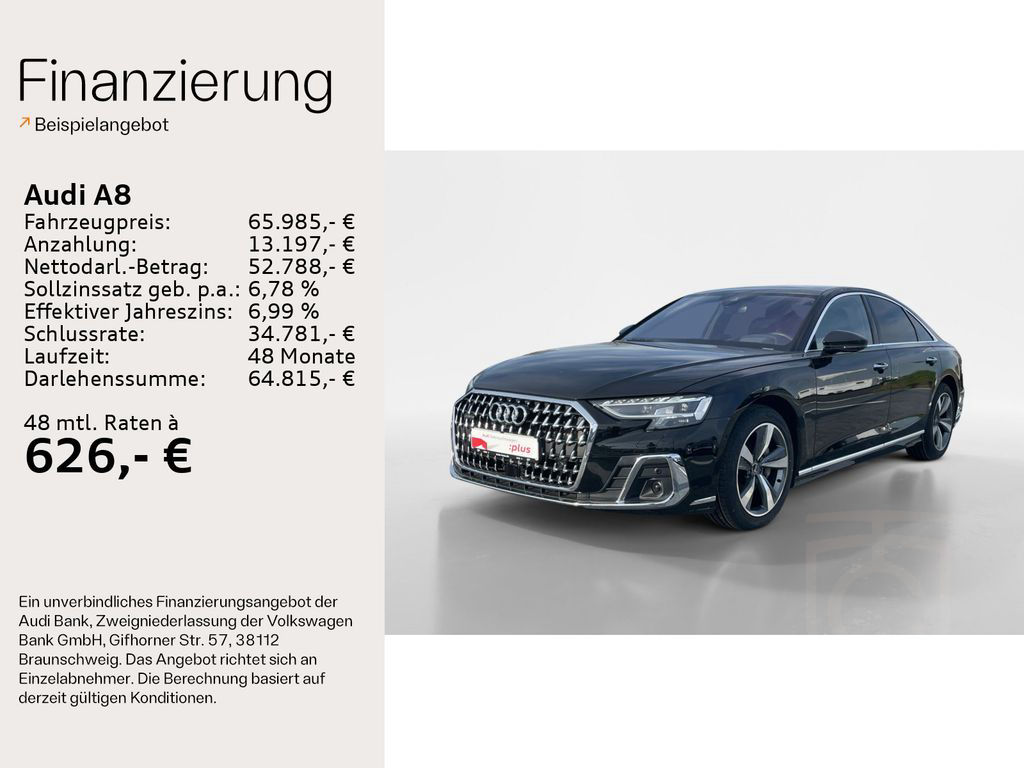 Audi A8 50 TDI quattro PANO*STHZG*B&O*HUD*HD-MATRIX*