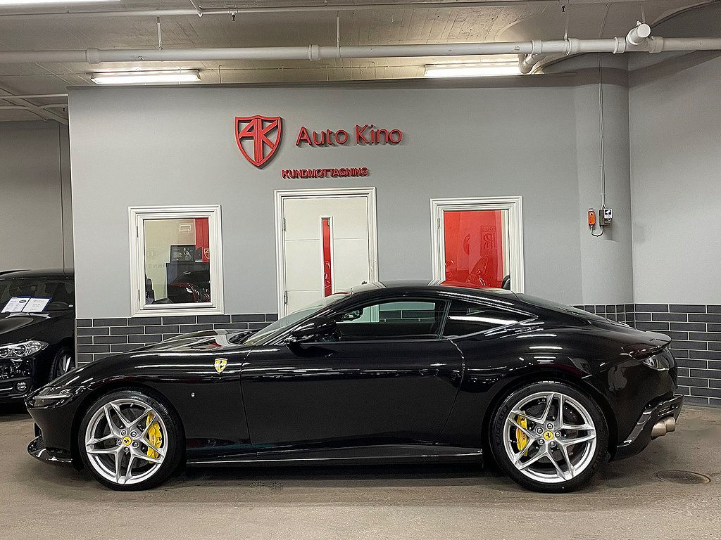 Ferrari Roma 3.9 V8 DCT 620hk 2021 Kolfiber Sv-såld MOMSBIL