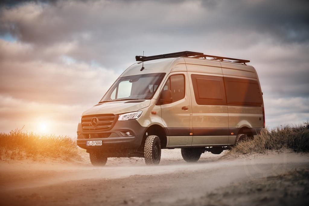 Mercedes-Benz Sprinter 319 WOMO 4x4 L2H2 Küche DISTR SPUR 360
