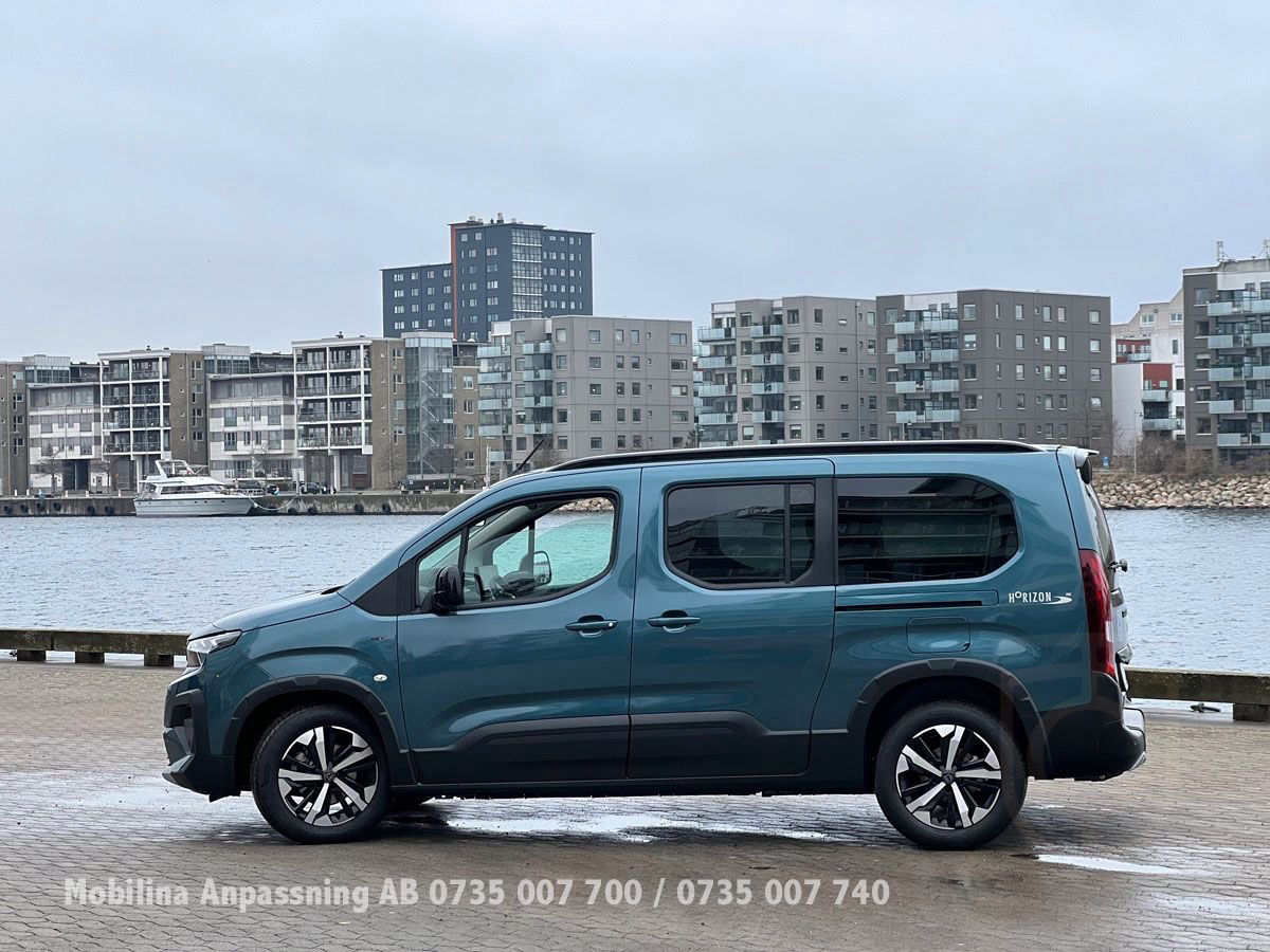 Peugeot Rifter Handikappanpassad Rullstolsbil