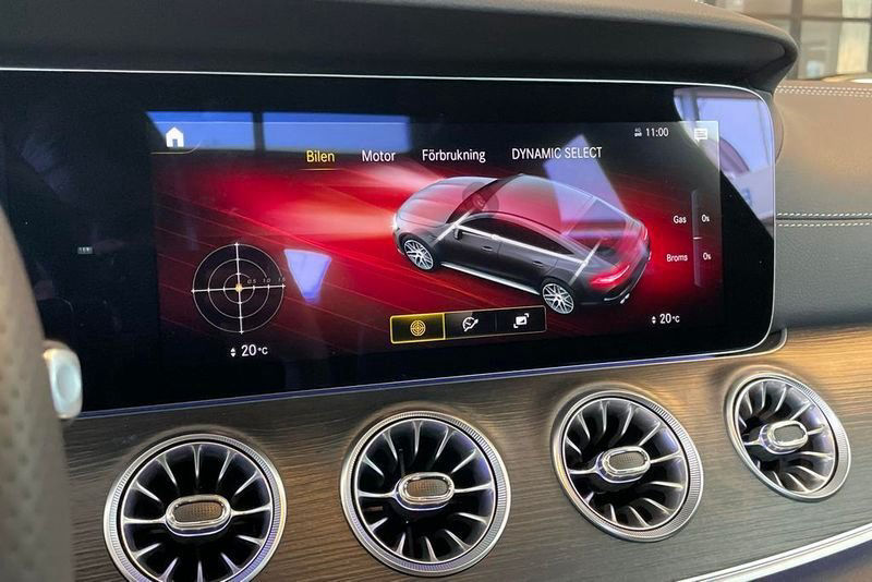 Mercedes-Benz AMG GT 4 43 4MATIC+ Premiumpaket Plus, Moms!