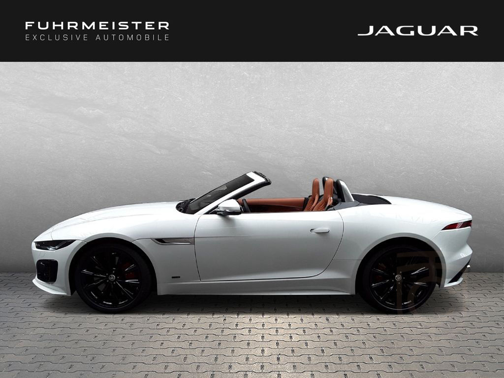 Jaguar F-Type Cabrio P575 AWD R75 Bremssättel rot Klima