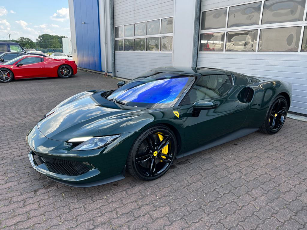 Ferrari 296 GTB VERDE BRITISH GREEN/LIFT/RACING SEATS