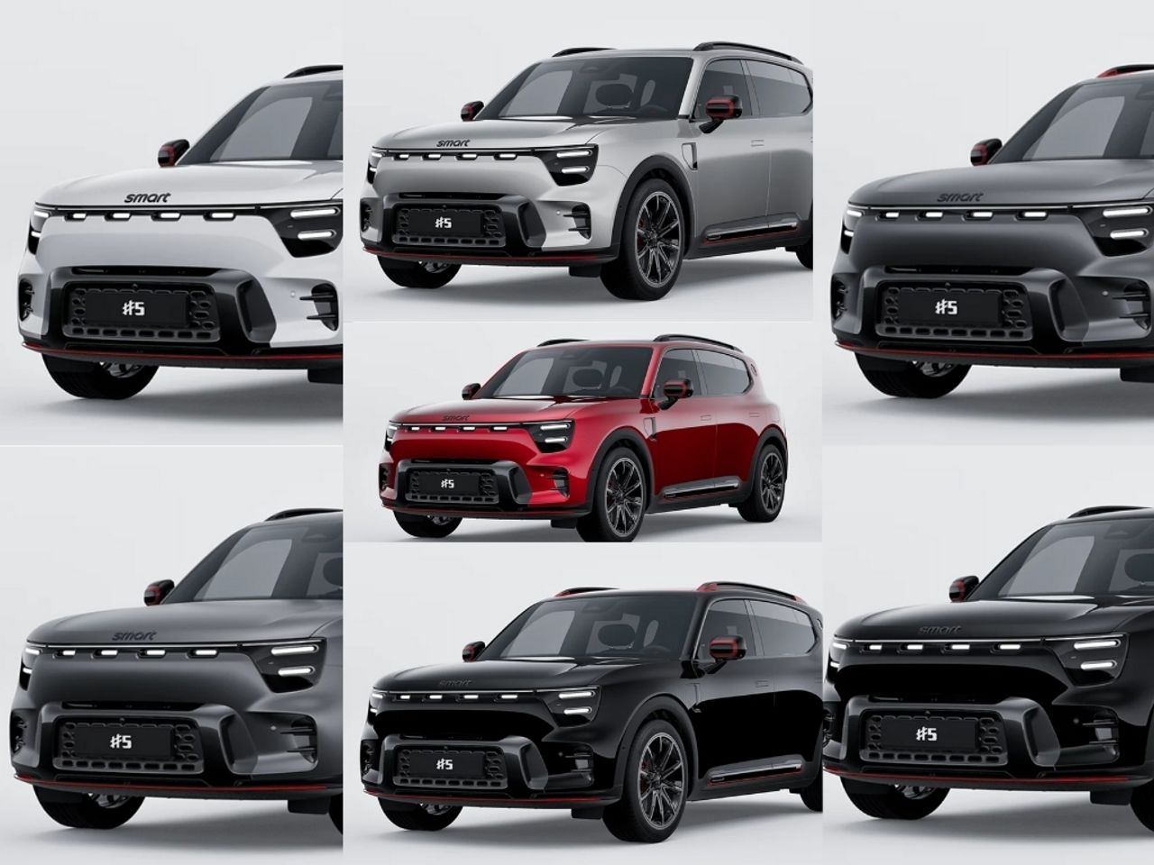 Smart #5 BRABUS*800V*HUD*Alcantara