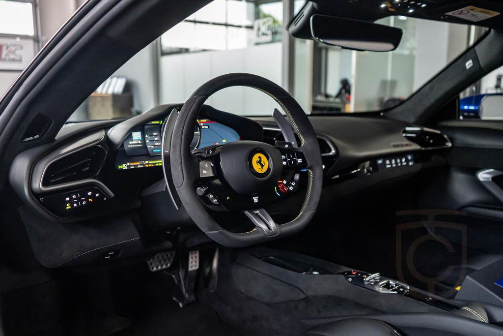Ferrari 296 GTB Blu Elettrico AFS 360° LIFT RACING-SEATS