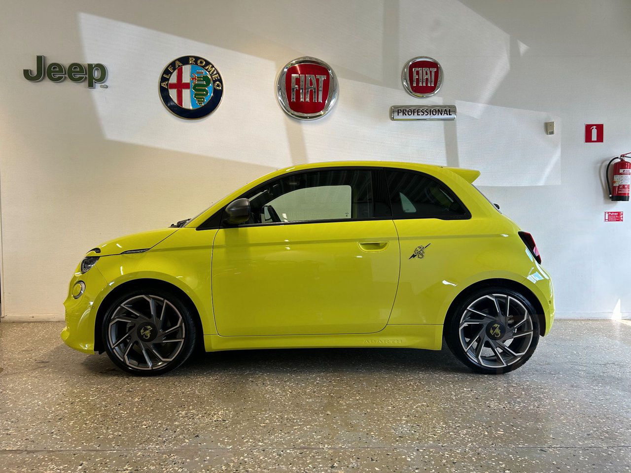 Abarth 500 e Fiat Scorpionissima Pano