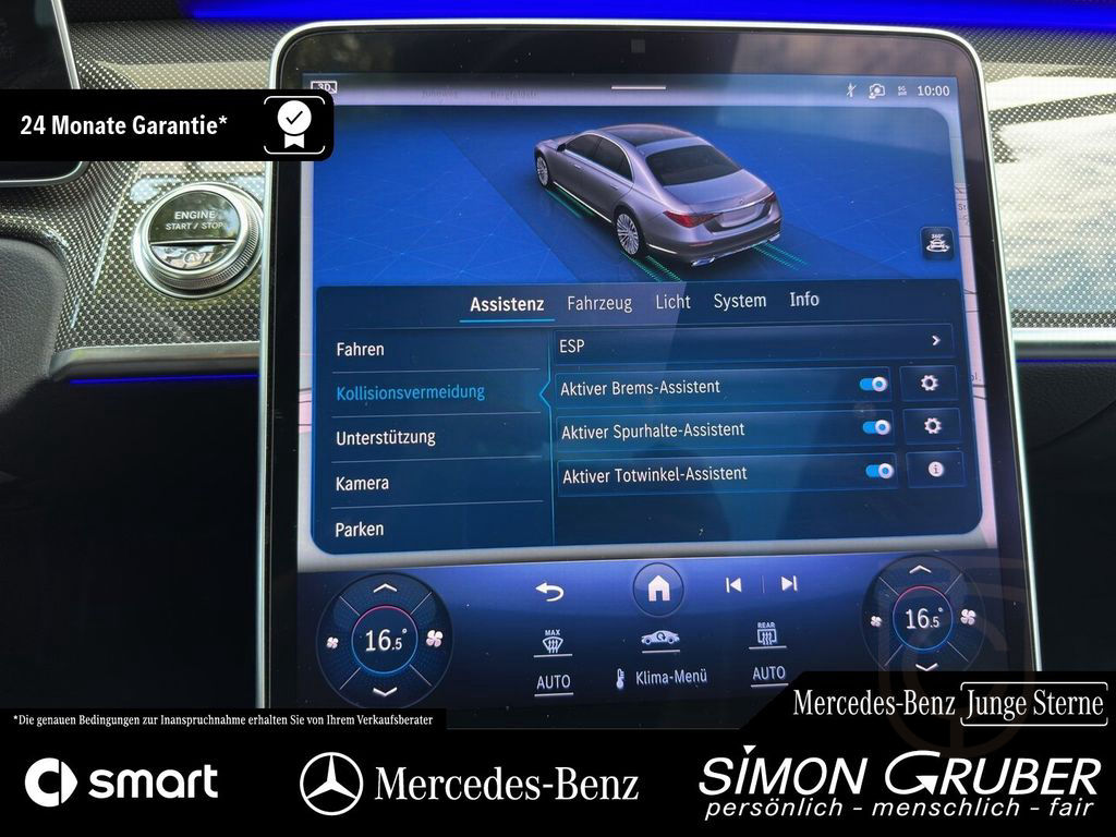 Mercedes-Benz S 580 4M L AMG Night Guard 360 HAL Servolock