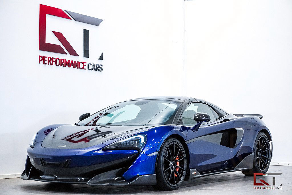 McLaren 600LT Spider MSO Carbon B&W Nybilsgaranti