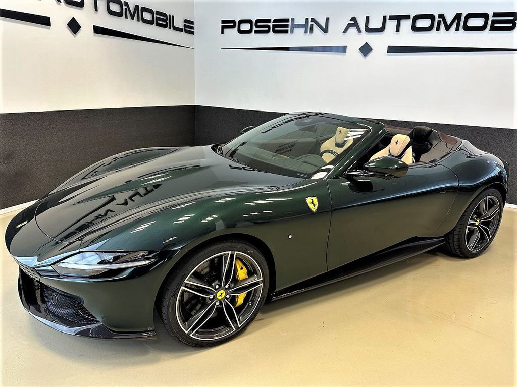 Ferrari Roma Spider Green/Beige Carbon 360° JBL