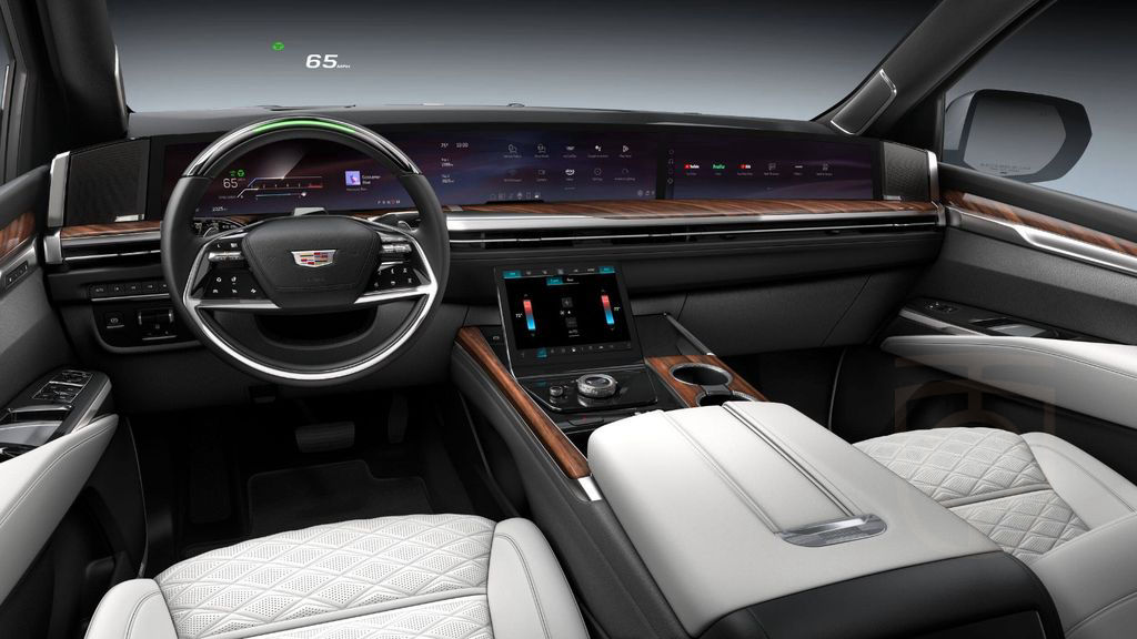Cadillac Escalade ESV 2025 4WD LUXURY PLATINUM GREY/BEIGE