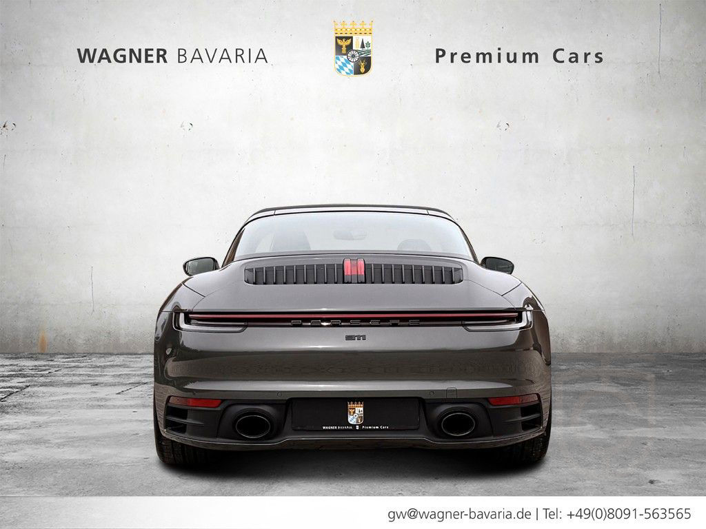 Porsche 992 911 Targa 4 S Tageszul achatgrau Top Komb