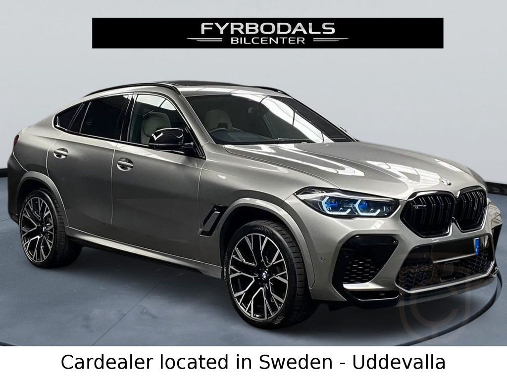 BMW X6 M X6M Competition 625hp xDrive F96 B&W *VAT*