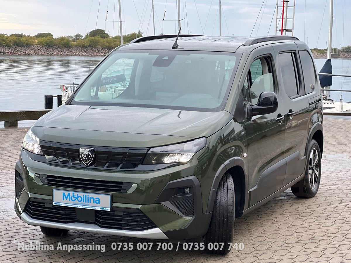 Peugeot Rifter Handikappanpassad Rullstolsbil
