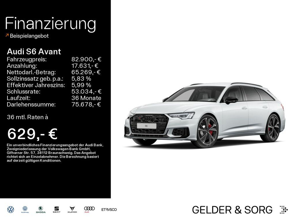 Audi S6 Avant TDI qu. *Matrix*AHK*Air*B&O*Assistenz+*