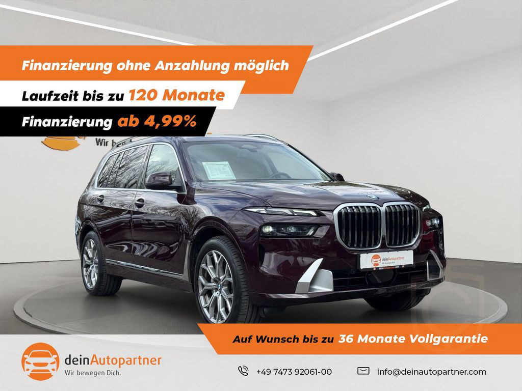 BMW X7 xDrive 40 d LED/LEDER/HUD/PANO/RFK/SIDE/LANE/