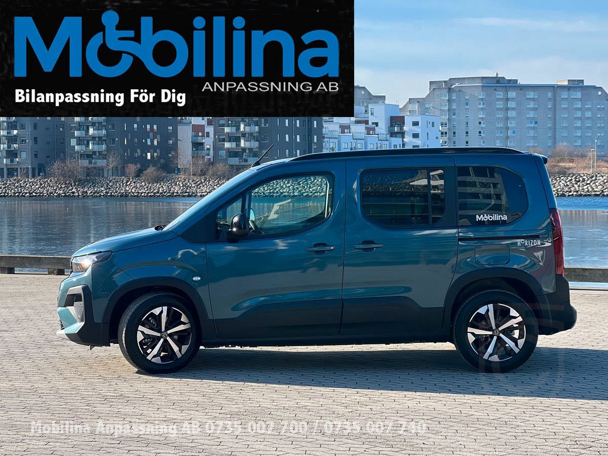 Peugeot Rifter Handikappanpassad Rullstolsbil