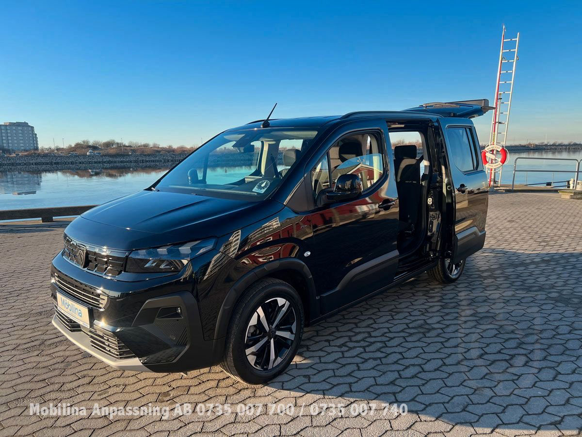 Peugeot Rifter Handikappanpassad Rullstolsbil