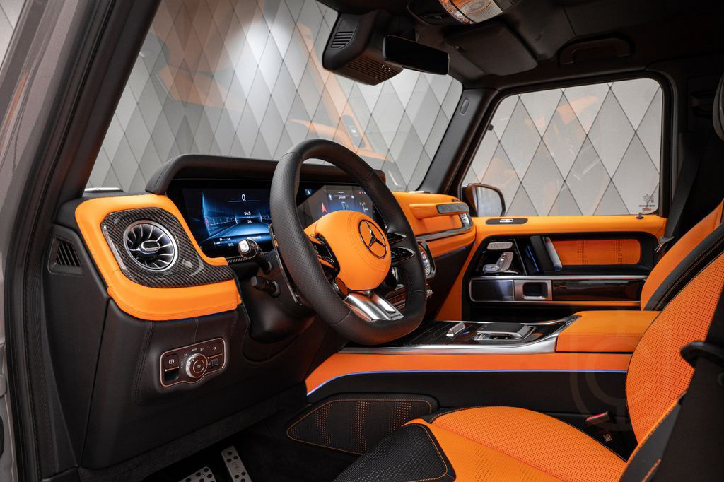 Mercedes-Benz G 63 AMG 2025 BRABUS G 800 GREY/ORANGE