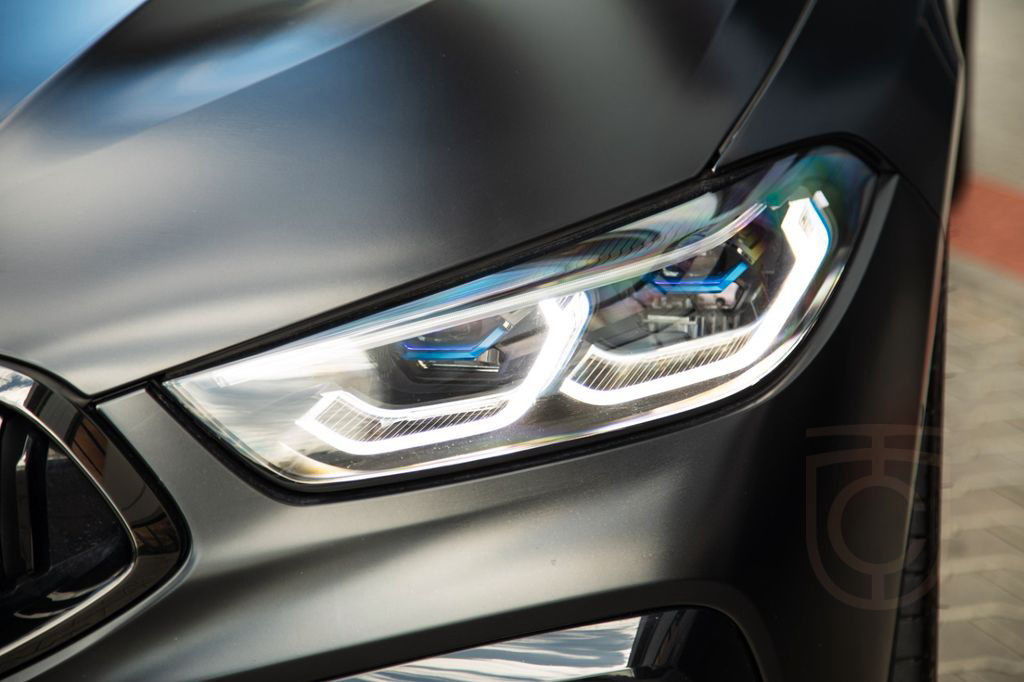 BMW M8 Gran Coupe Competition F93 B&W LASER