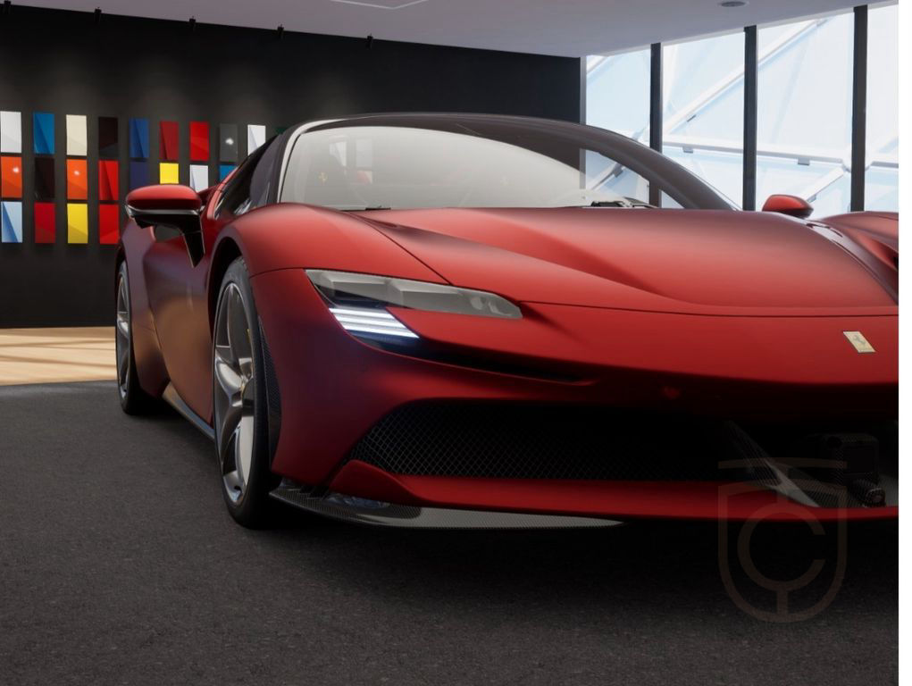 Ferrari SF90 Spider *F1 Matt Red* Carbon-ADAS-RacingSeat