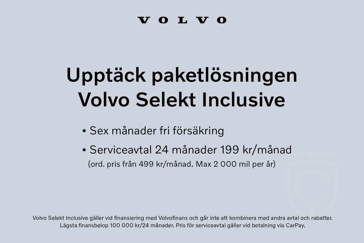 Volvo XC60 T8 Ultra Black Edition B&W, Luftfjd