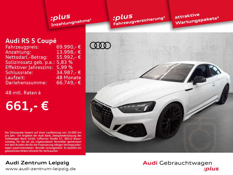 Audi RS 5 Coupé *Laserlicht*HuD*Parken*B&O*280km/h*