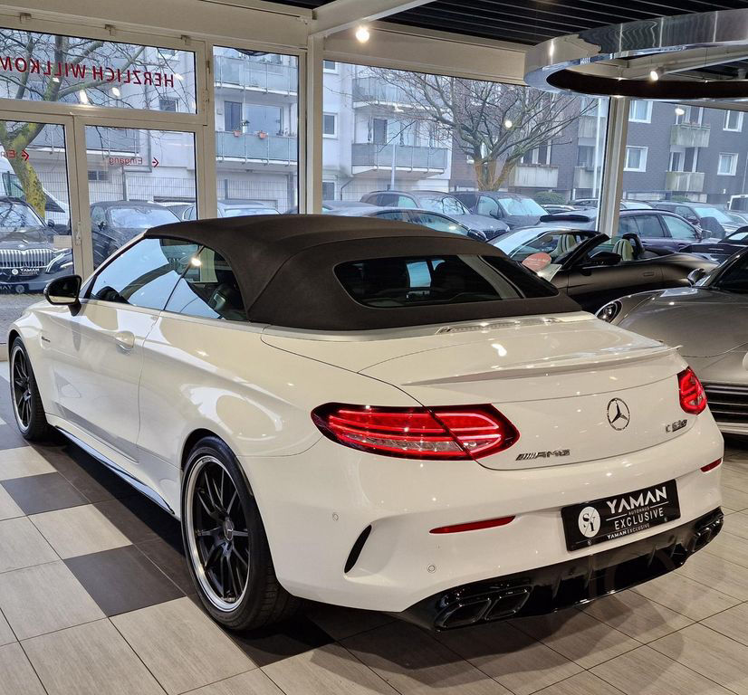 Mercedes-Benz C 63 S AMG Cabrio *Burm*SAGA*Distr+*Night*RFK