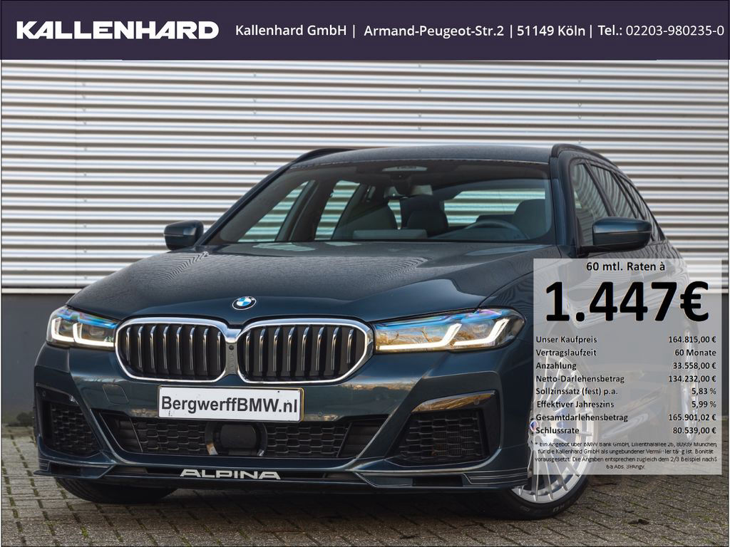 ALPINA B5 Touring -Last of Line-Lavalina 2 Waldgrün-Ful