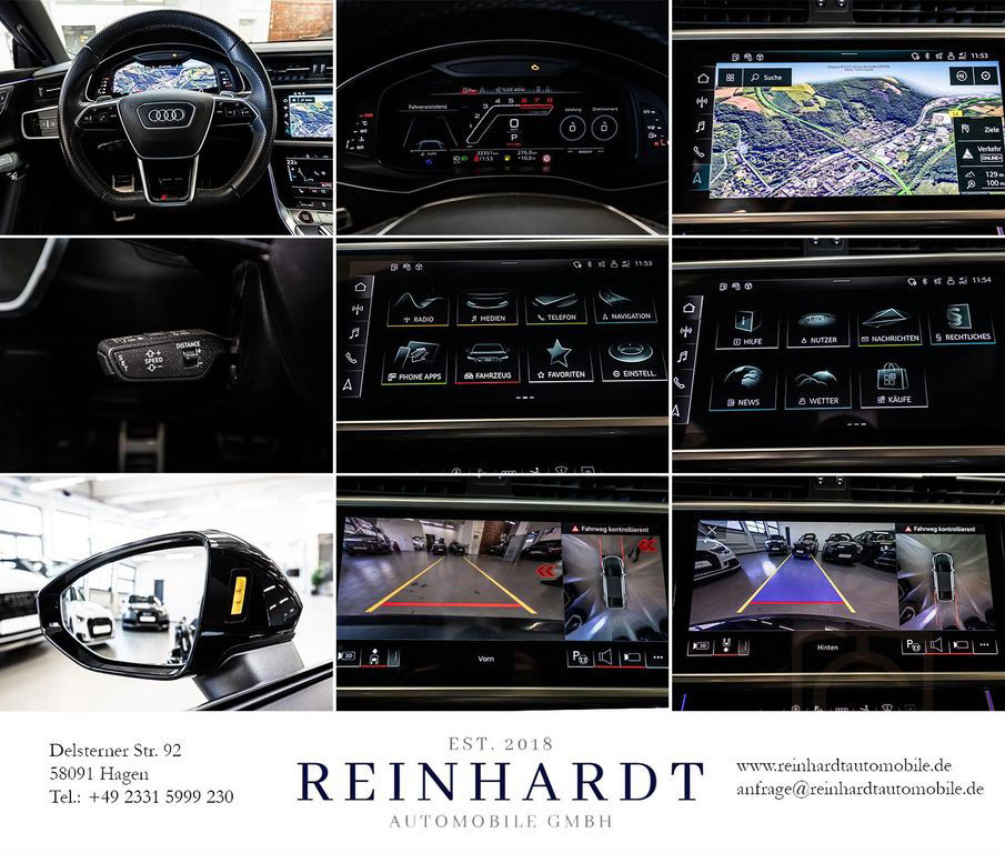 Audi RS7 SPORTBACK ALL-BLACK 22Z./ACC/HuD/PANO/280KMH