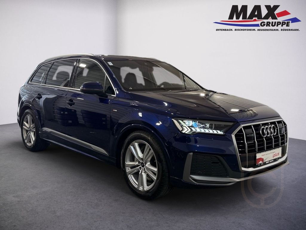 Audi Q7 50 TDI QUA S LINE 7-SITZER HD-MATRIX+AHK+PANO