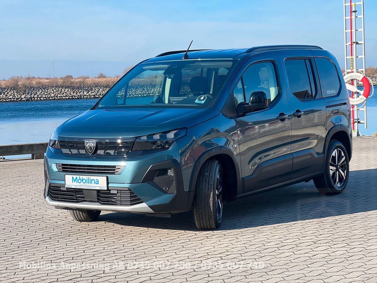 Peugeot Rifter Handikappanpassad Rullstolsbil