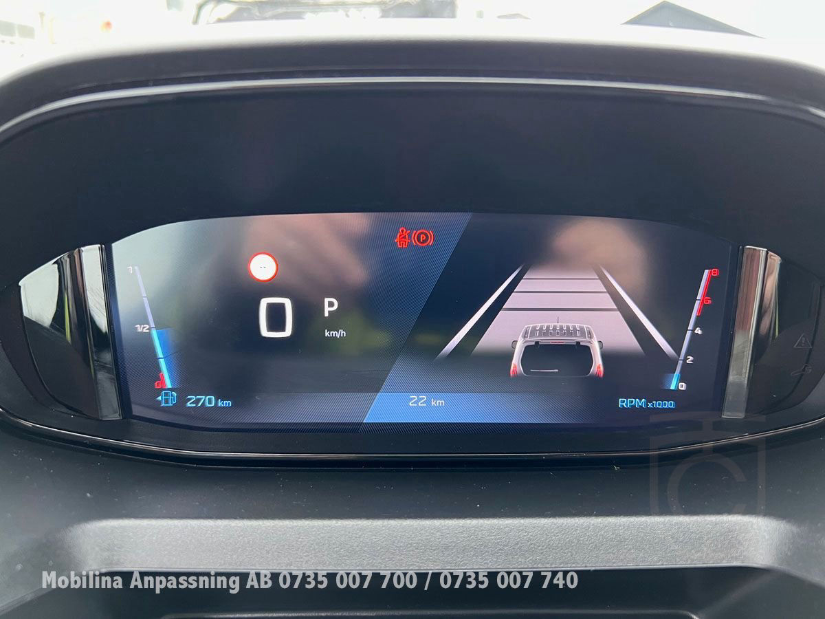 Peugeot Rifter Handikappanpassad Rullstolsbil