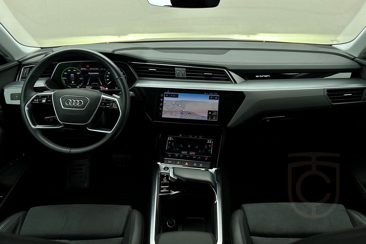 Audi E-Tron 55 Quattro Proline Svart Optik