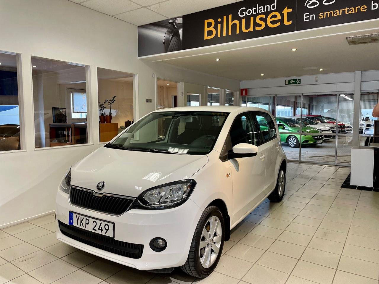 Skoda Citigo 5-dörrar 1.0 G-TEC CNG Plus Euro 6 68hk