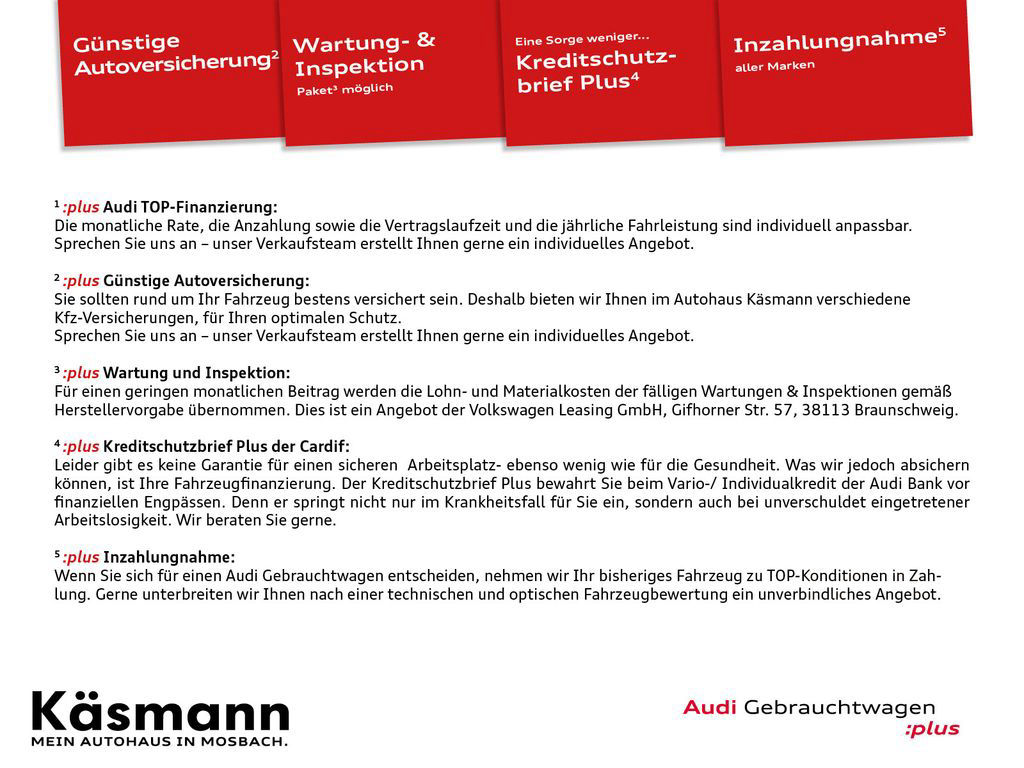 Audi SQ5 TDI quattro B&O AHK PANO HUD NAV MATRIX