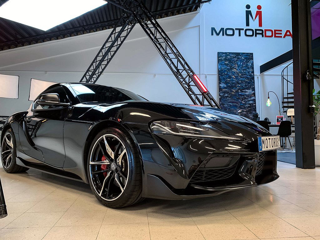 Toyota Supra Aut 340hk GR. premium paket spoiler i kolfiber