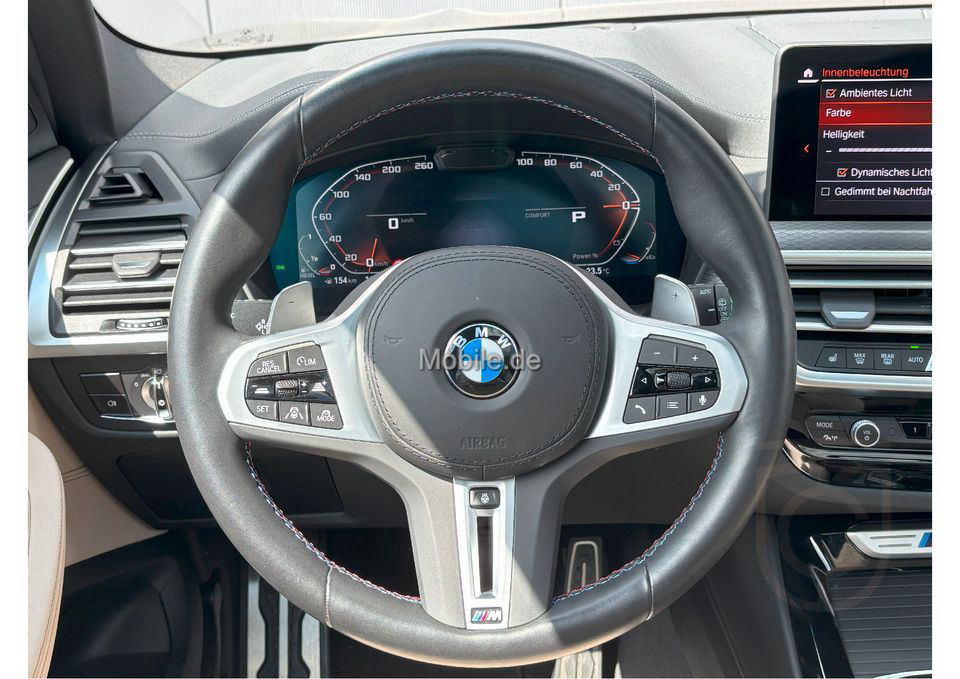 BMW X3 M40d PANO HUD ACC LEDER LASER AHK PAP APPLE