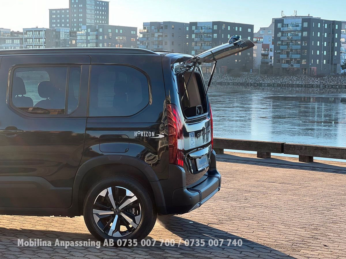 Peugeot Rifter Handikappanpassad Rullstolsbil