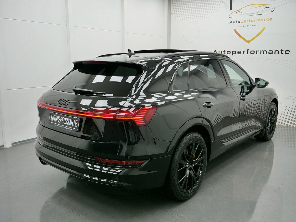 Audi e tron 55 quattro black edition sales