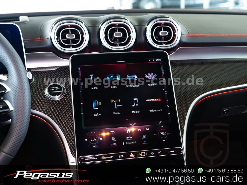Mercedes-Benz C 63 Se AMG *PERFORMANCE SEATS*HEAD-UP*-22%!