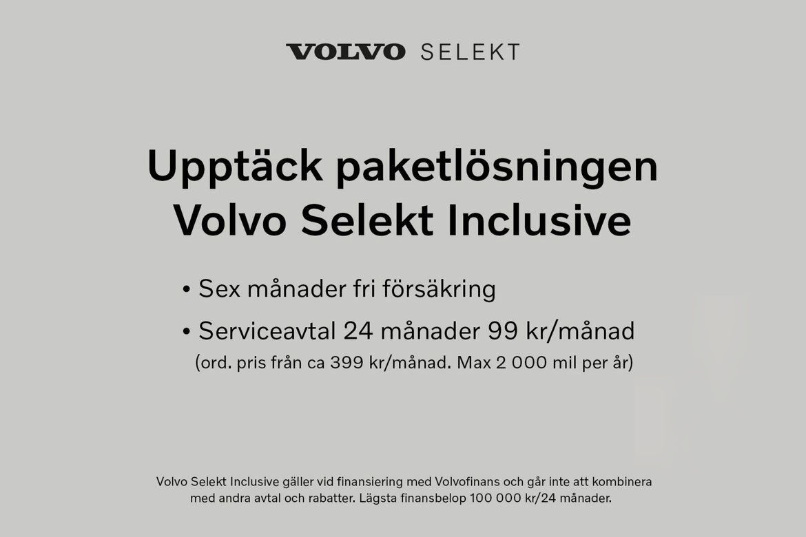 Volvo XC40 T4 AWD Inscription Dragvikt 2000kg