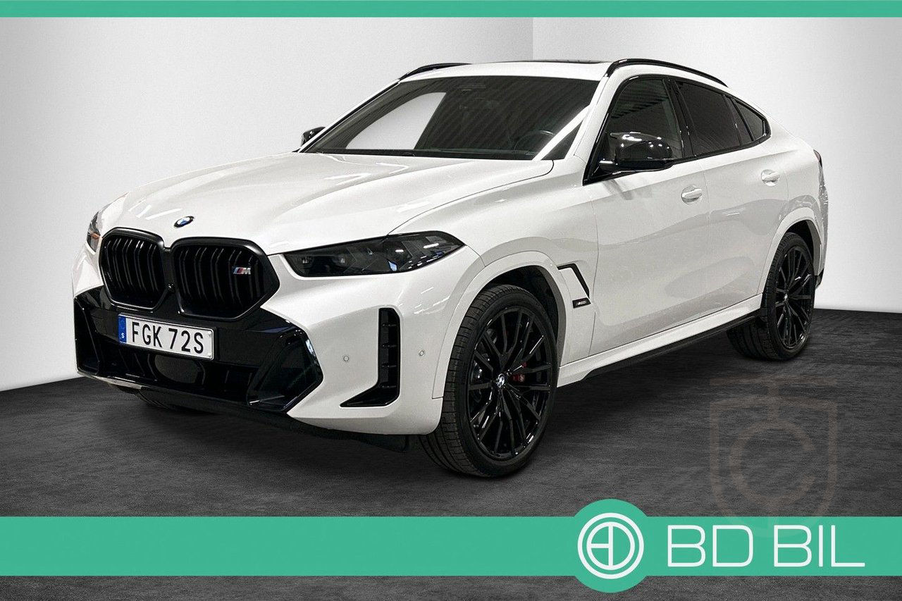 BMW X6 M60i xDrive M-SPORT INNOVATION PANORAMA B&W