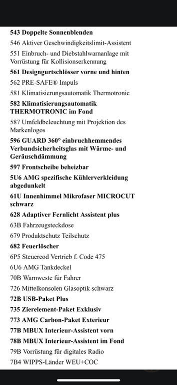 Mercedes-Benz S 63 AMG E Performance 4Matic Lang UPE 280500€