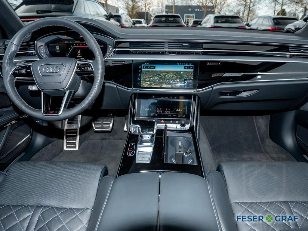 Audi S8 Matrix/Pano/Standhzg/HuD/Optik schwarz