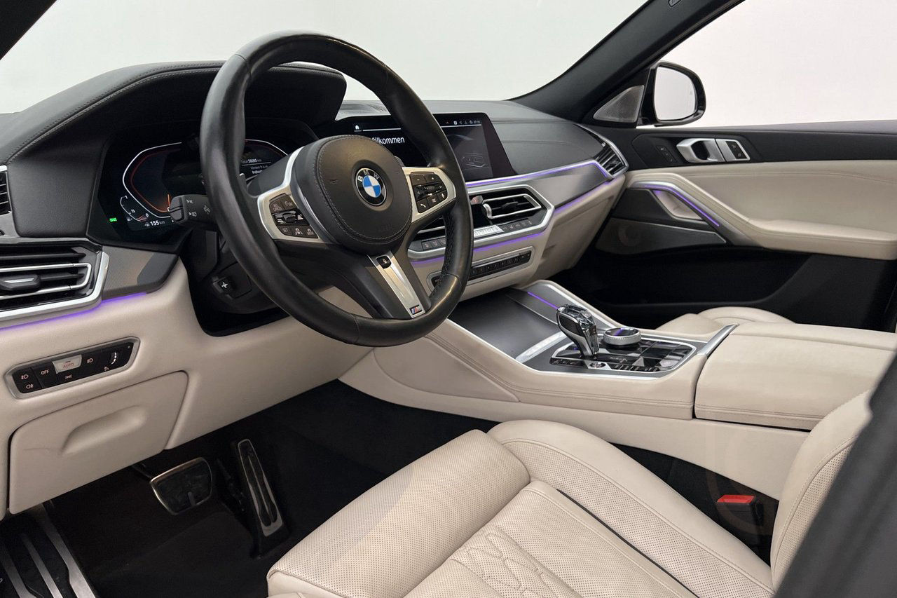 BMW X6 xDrive40i M Sport Pano B&W Sky Komfortstolar 360°
