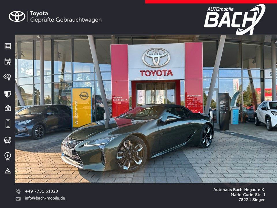Lexus LC 500 Cabrio ** Performance Paket ** Neuzustand