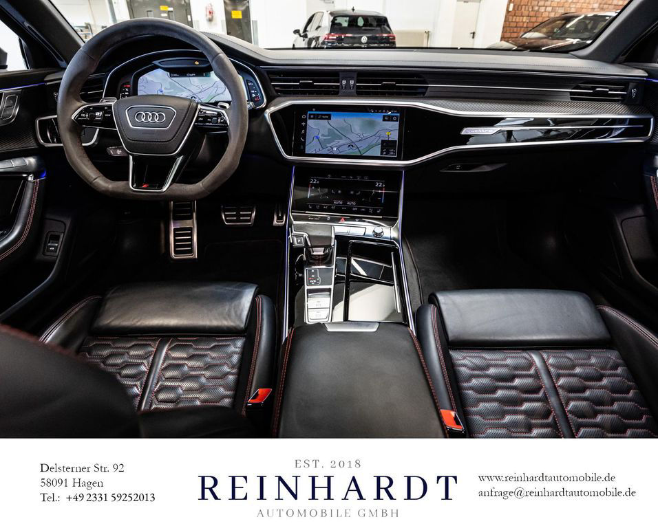 Audi RS6 AVANT ALL-BLACK 22Z./ACC/HuD/PANO/RS-AGA/B&O