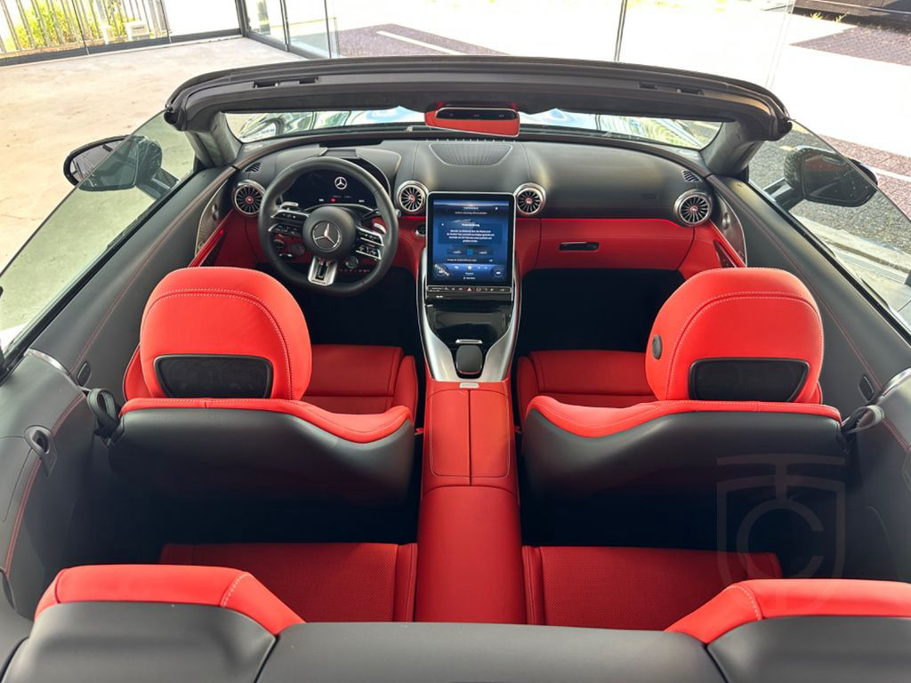 Mercedes-Benz SL 43 AMG LEDER ROT